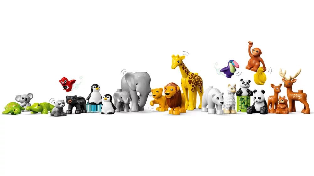 LEGO®DUPLO®MA VILLE 10975 - ANIMAUX SAUVAGES DU MONDE