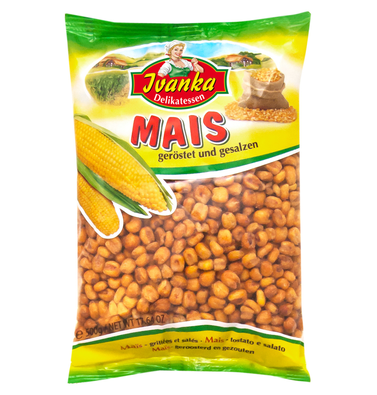 Ivanka Mais – geröstet und gesalzen 500g MHD:30.5.25