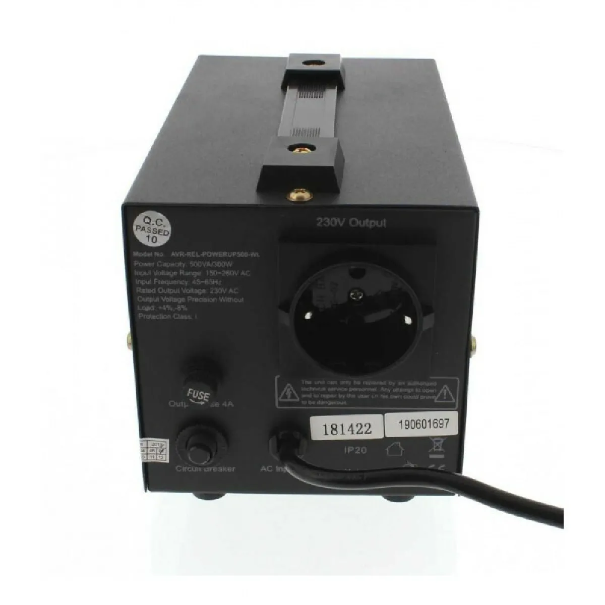 Régulateur Electrique R500W - 220V