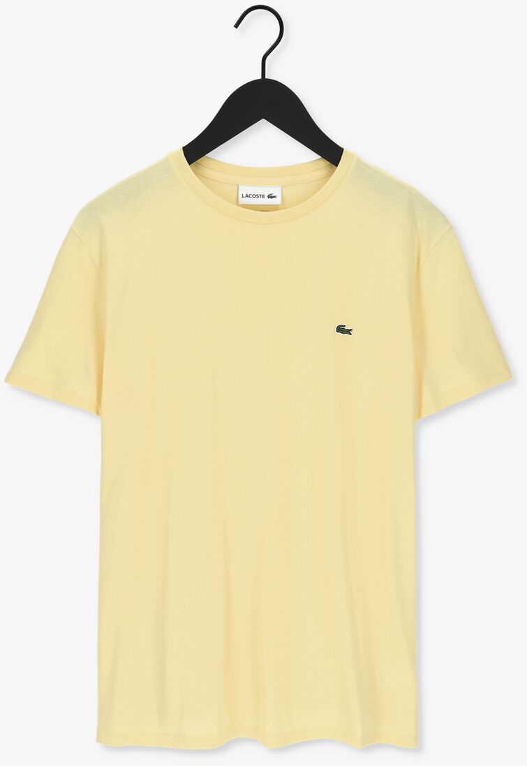 LACOSTE gele lacoste t-shirt 1ht1 men's tee-shirt 1121