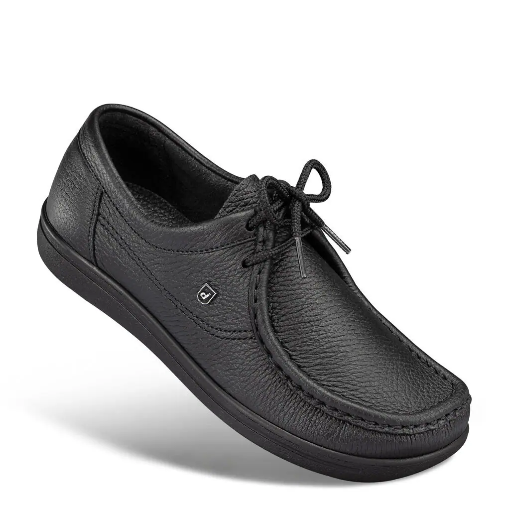 Schnürschuhe - Mokassin LATINO ELK schwarz