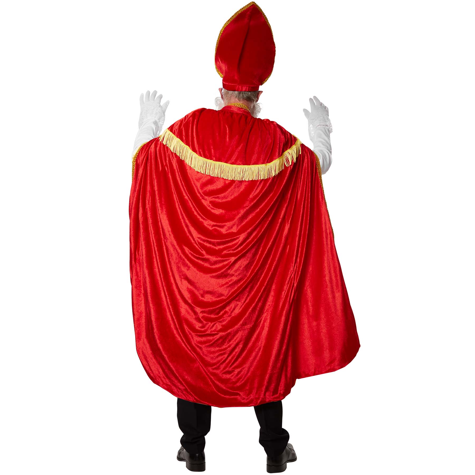 tectake® Herrenkostüm St. Nikolaus in klassischen Farben