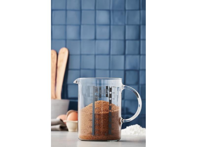 WMF Messbecher Gourmet 10 dl, Transparent Messbehälter aus Glas