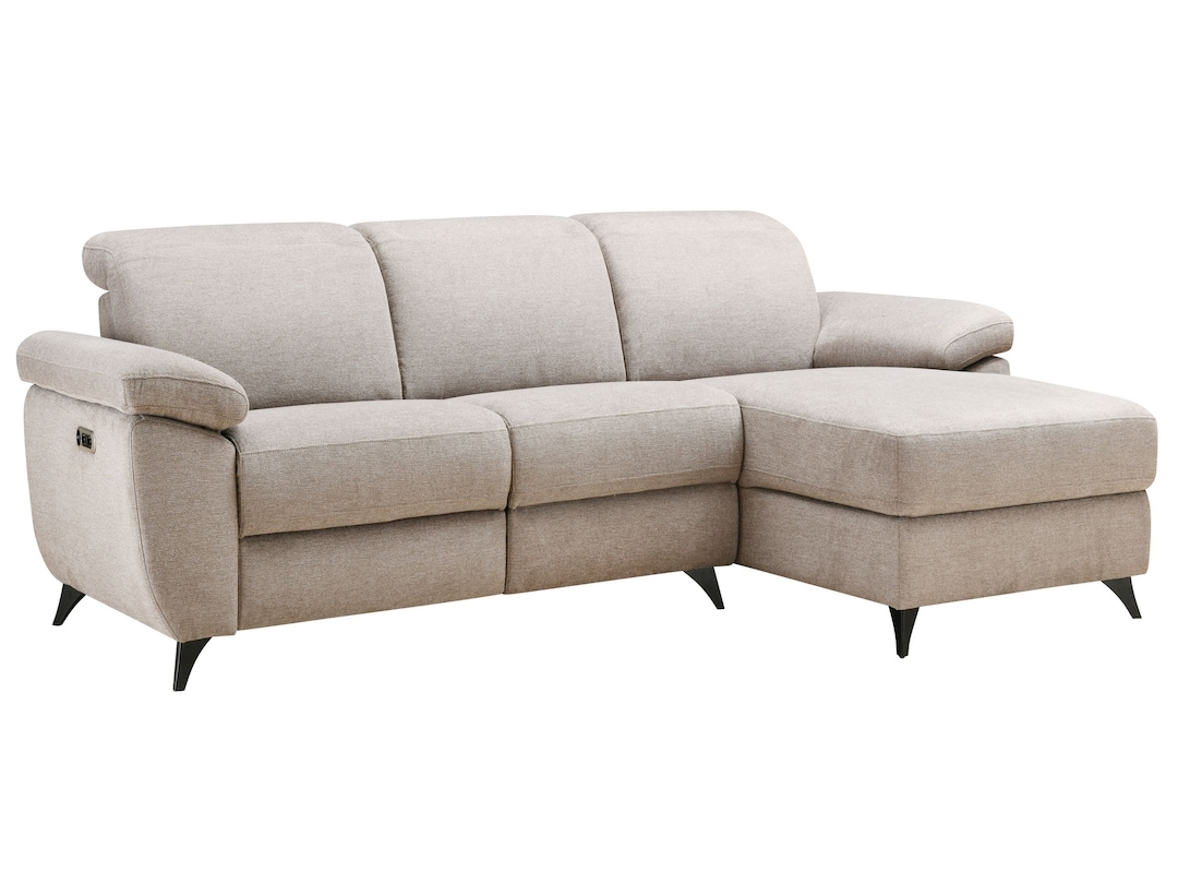 Ecksofa NINA 272 x 164 cm stonegrau