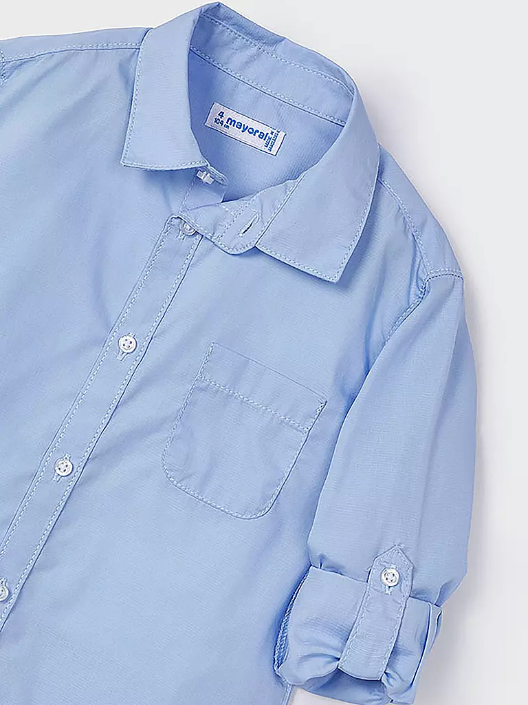 MAYORAL Jungen Hemd hellblau