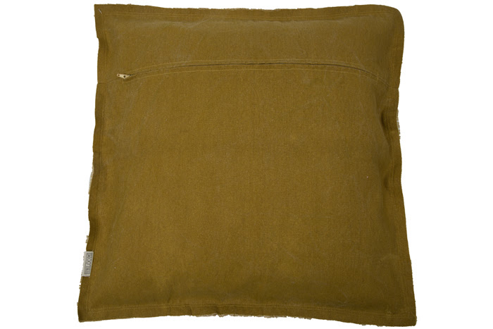 Kussen Porto Mustard 50x50 cm