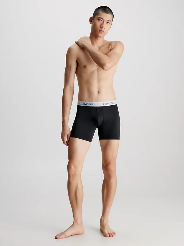 Pacote com 5 Cuecas Boxer Longas - Microelasticidade e Absorção de Calor