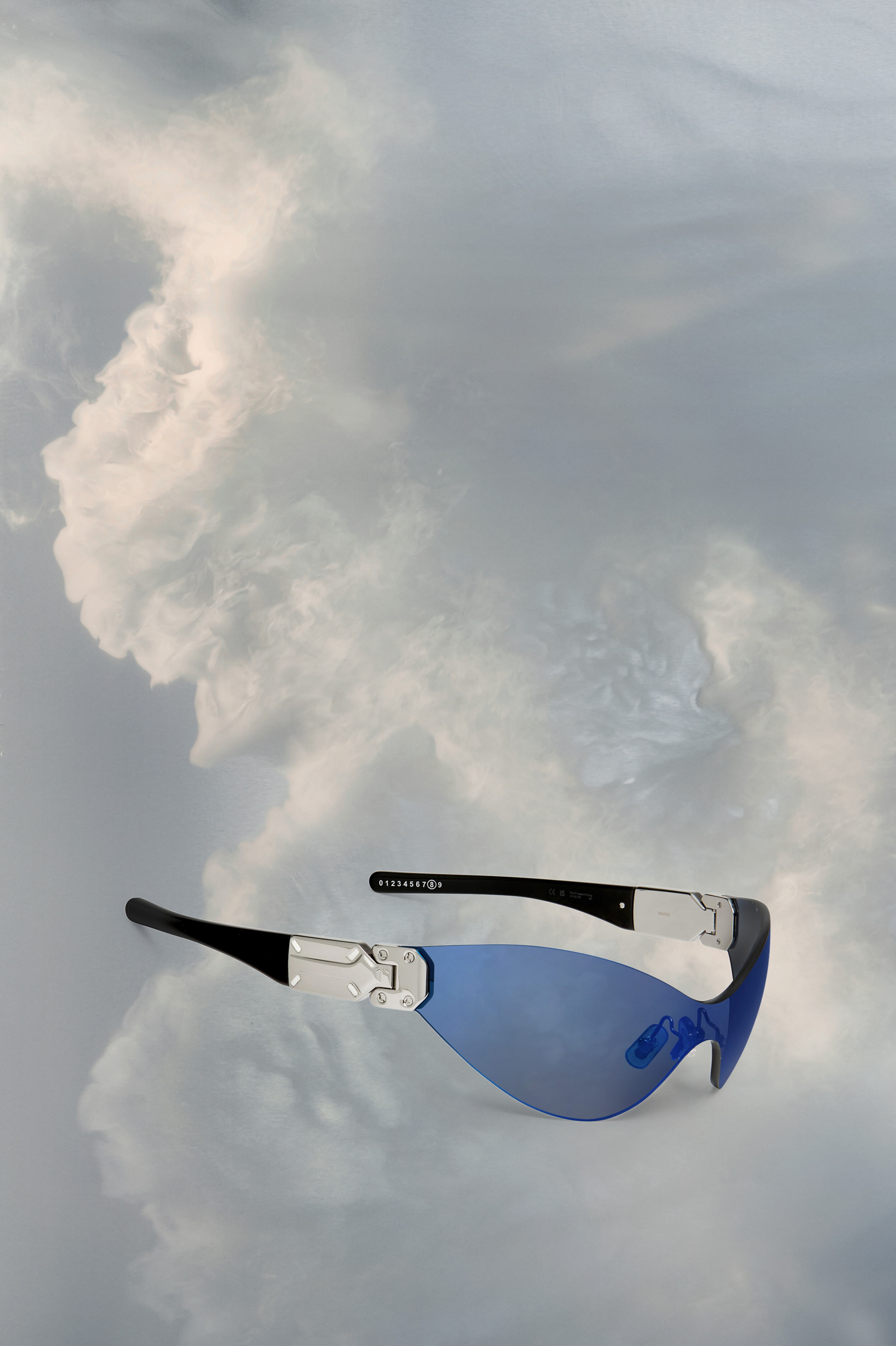 Lunettes MM X Gentle Monster MM103 Bleu givré