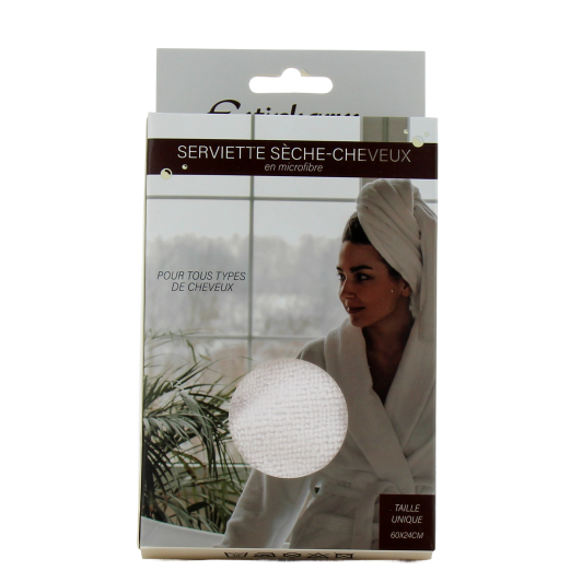 Serviette Sèche-Cheveux en Microfibre