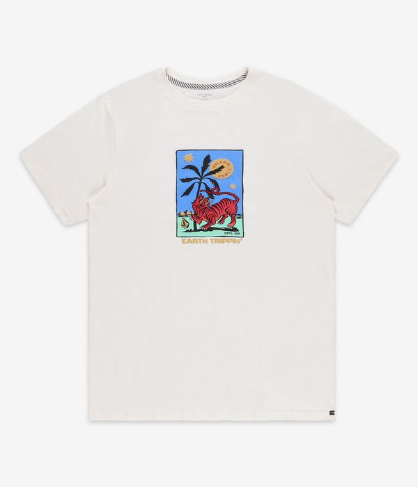 Volcom Tarot Tiger FTY T-Shirt (off white) online kaufen | skatedeluxe