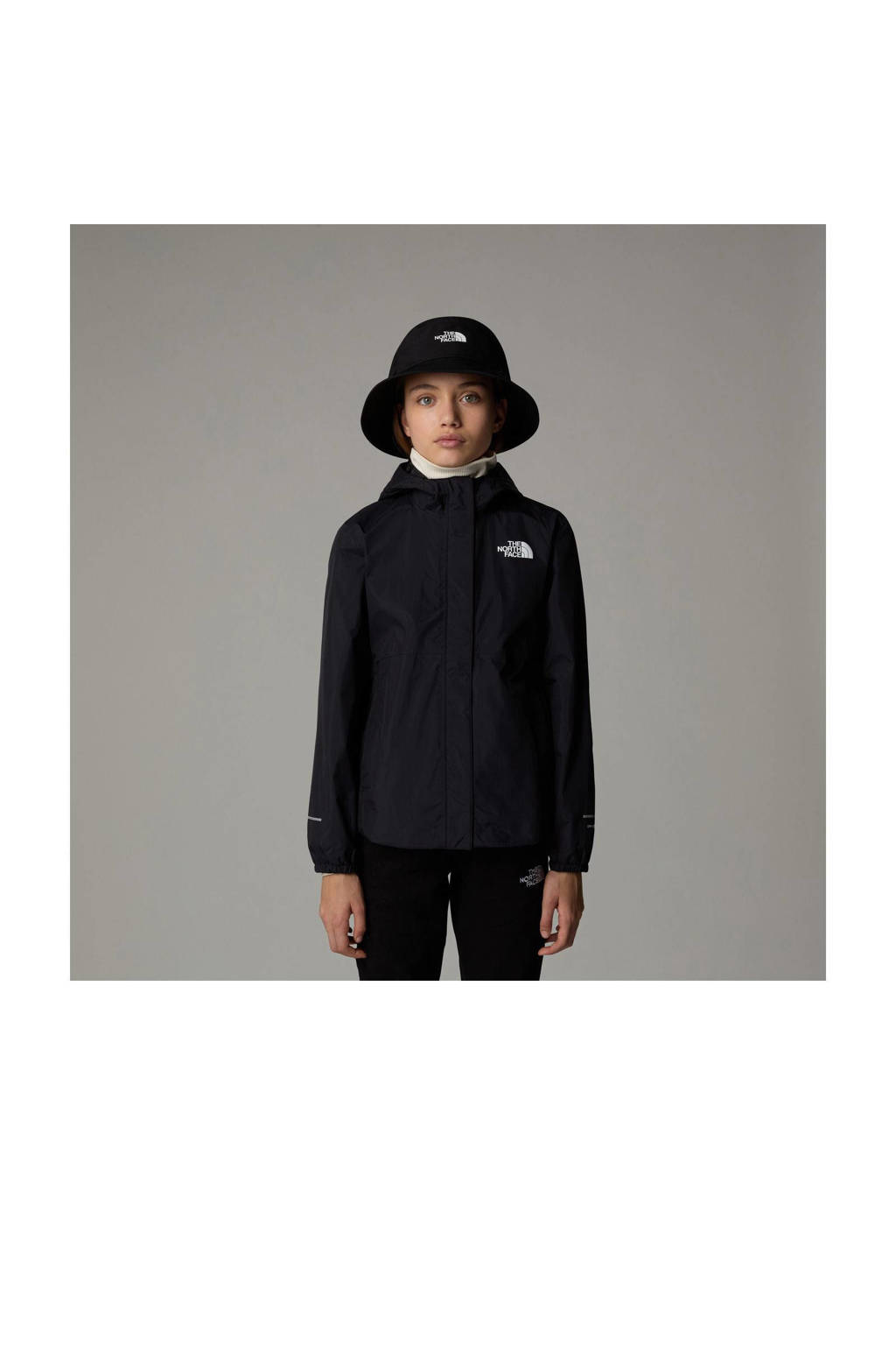 The North Face regenjas Antora zwart