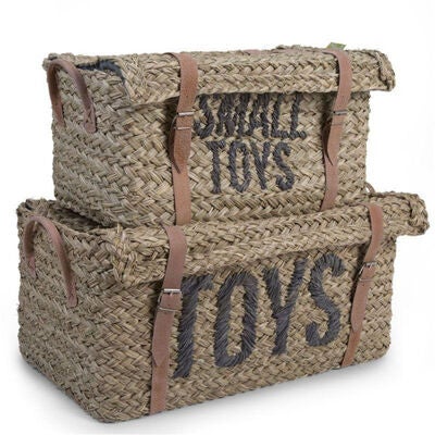 Childhome Oppbevaringsboks 2 Pack Small Toys