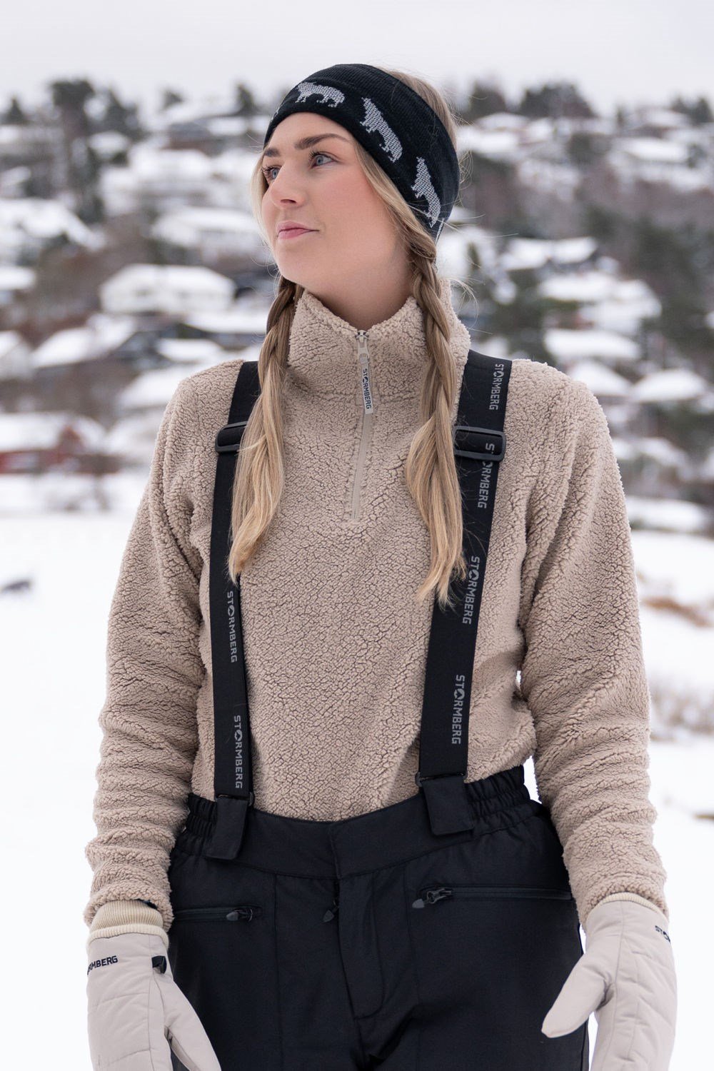 Stormberg Hamar sherpa Half Zip genser