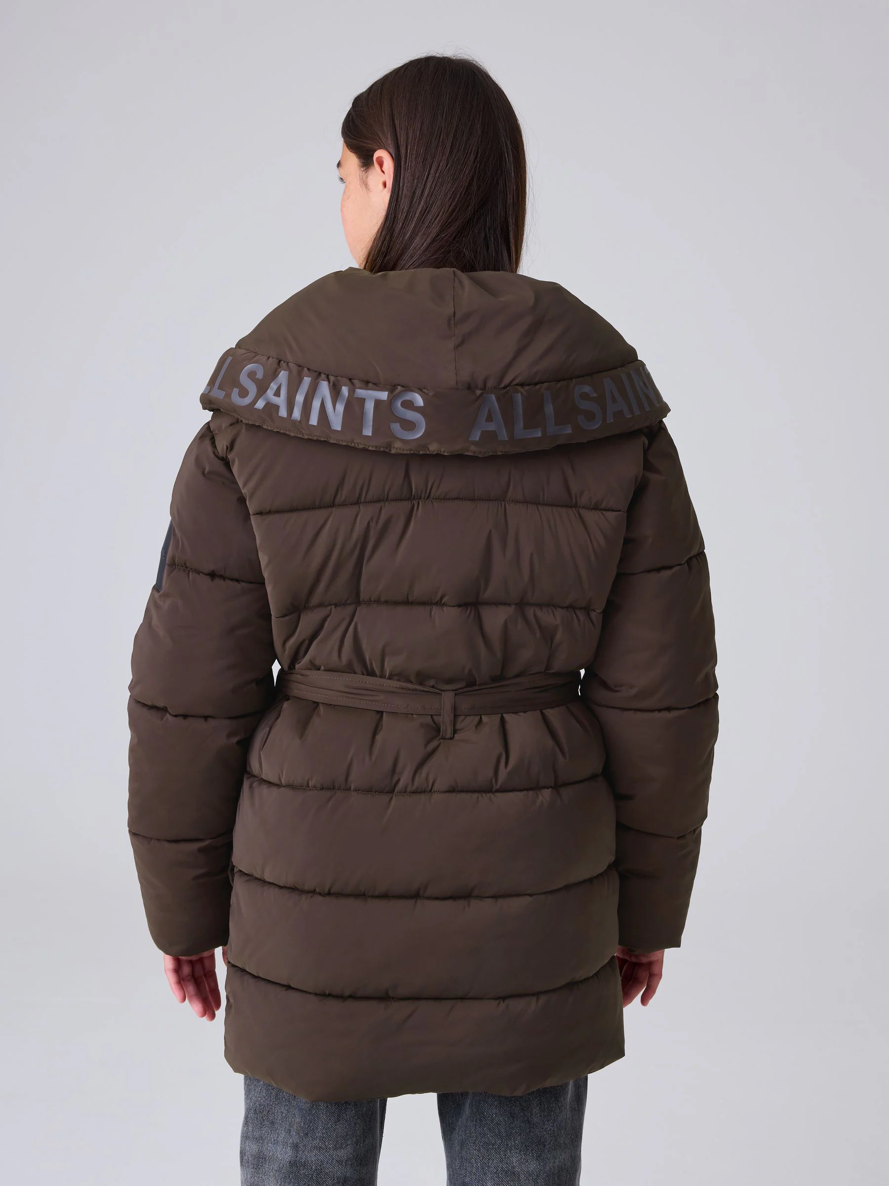 smALLSAINTS Gevoerde jas met strikceintuur