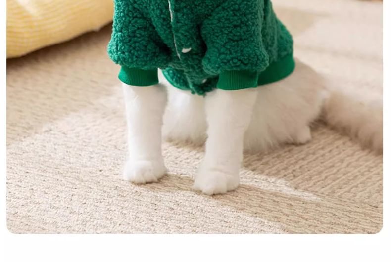 Cissilli - Drakenimitatiebont-pettop met capuchon