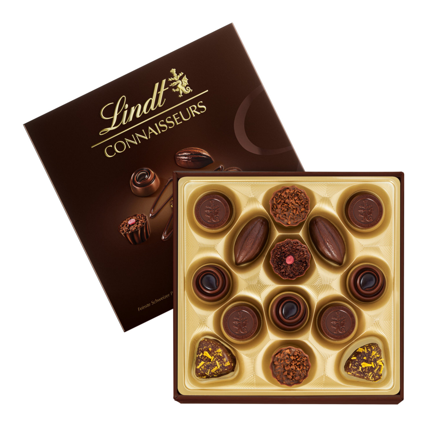 Lindt Connaisseurs Pralinés Dunkel Collection Noire