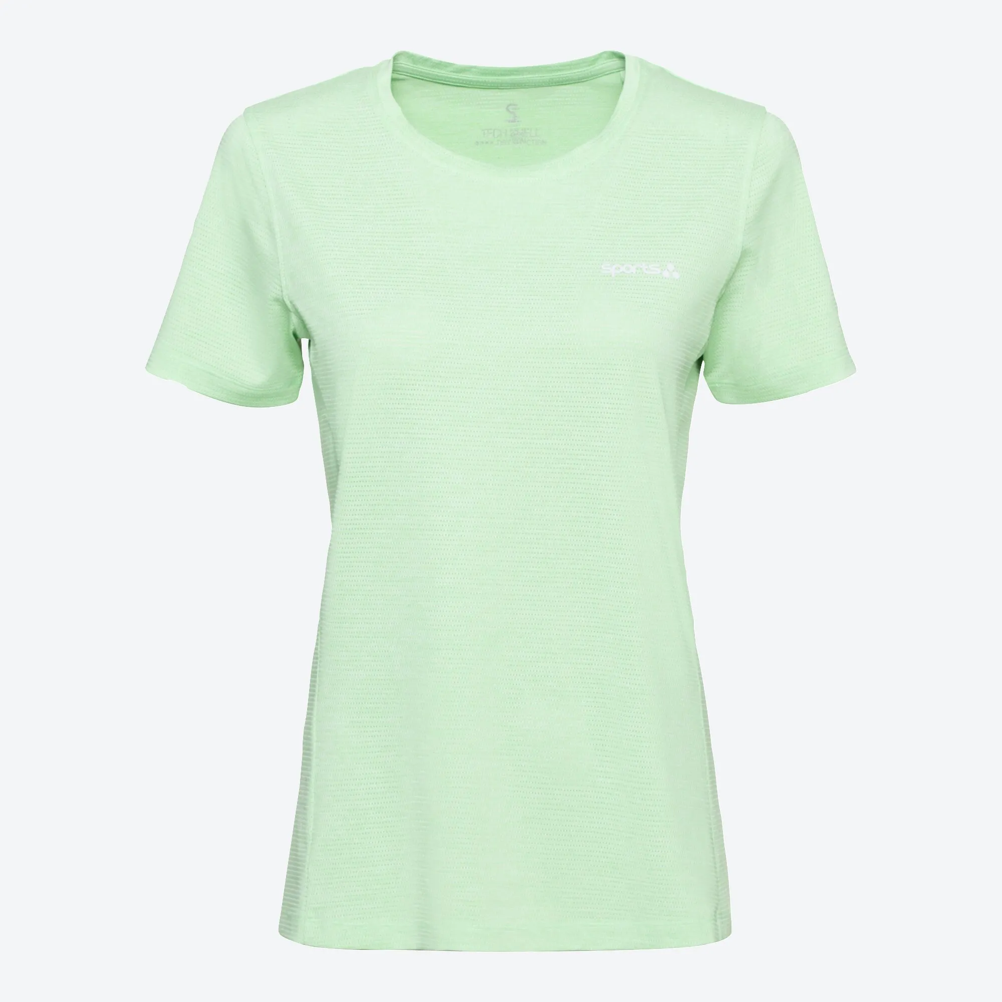 Damen-Fitness-T-Shirt mit Struktur