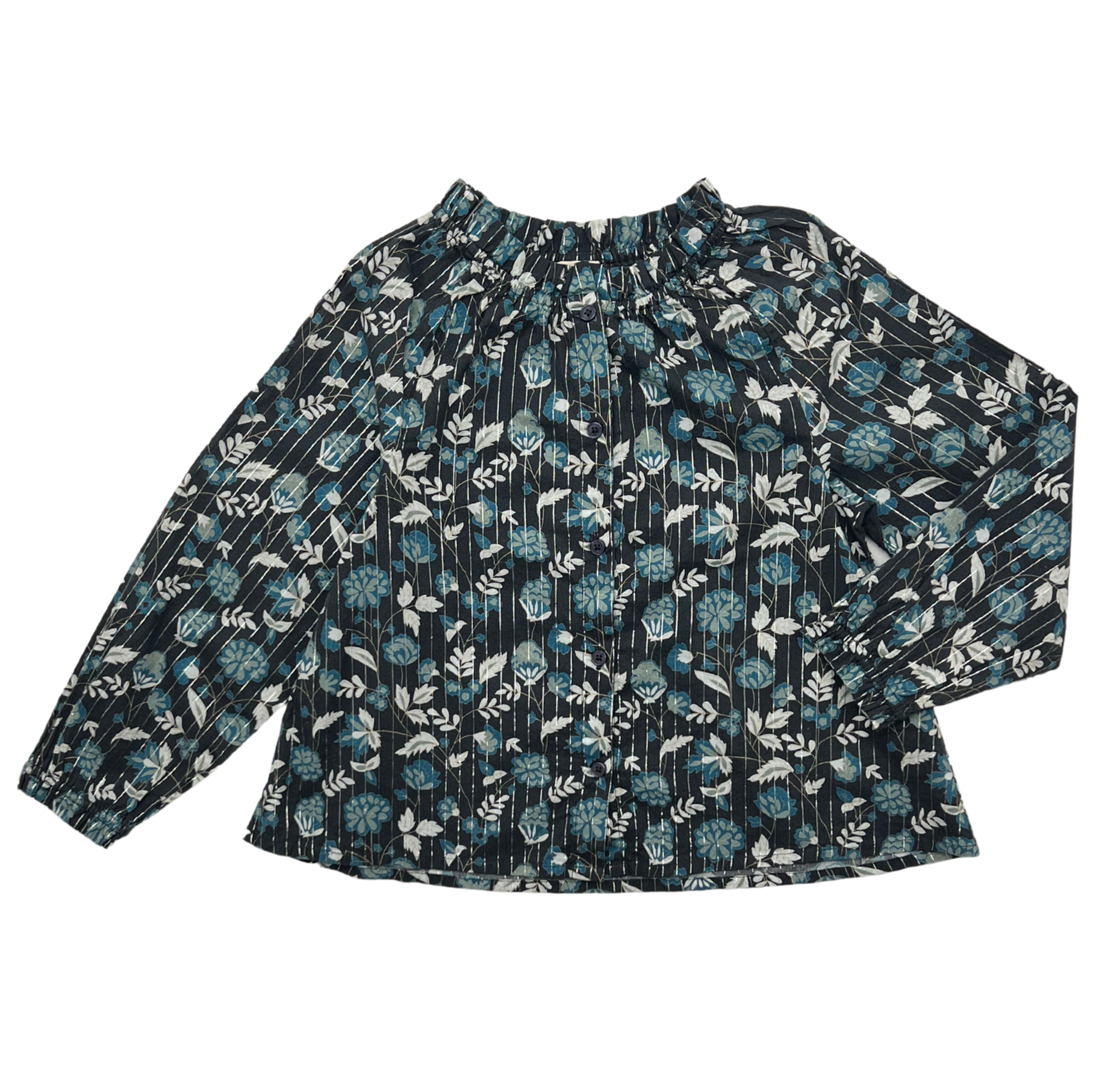 Blouse enfant bleu - 6 ans | Bleu
