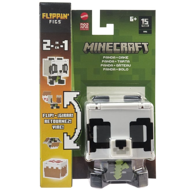 Minecraft -Flippin' Figur 2in1 - Sammelfigur - 1 Stück