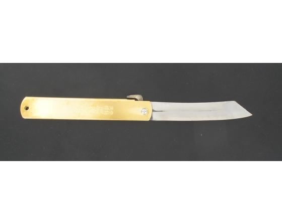 Higonokami - KDB 120 Sandwich - Manche en Laiton