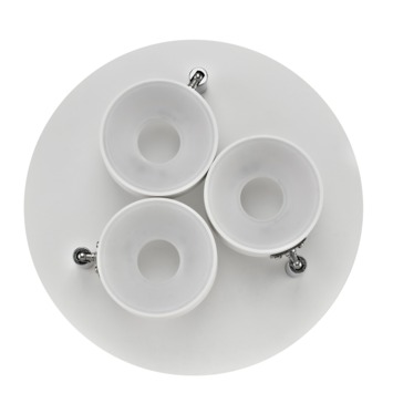 GAMMA opbouwspot Salerno 3-lichts wit