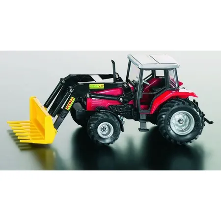 SIKU 3555 Siku Farmer Massey Ferguson 4270 Traktor mit Frontlader STOLL ROBUST, 1:32