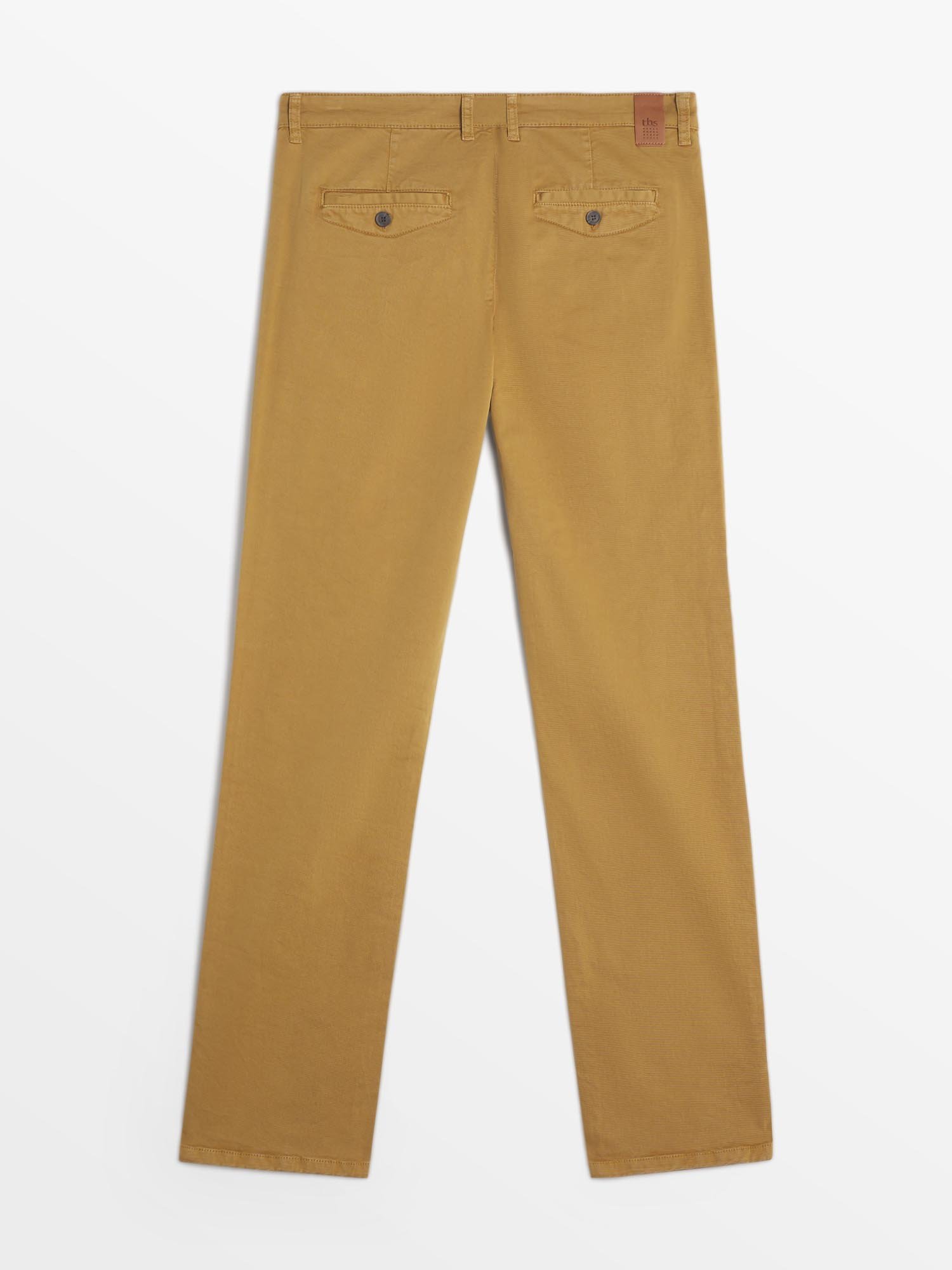 Pantalon Chino Homme Jaune