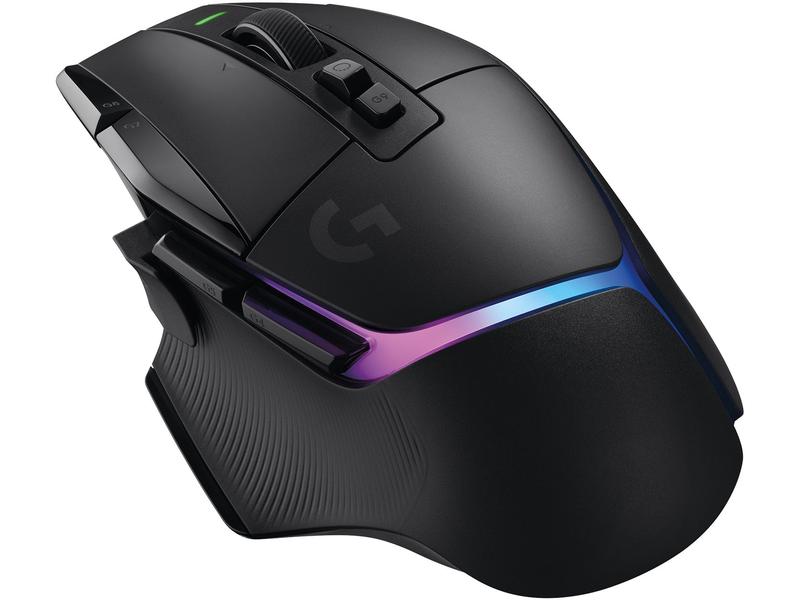 Logitech Gaming-Maus G502 X Plus Schwarz Kabellose Lightspeed Gaming-Maus mit «Lightsync»-RGB-Beleuchtung