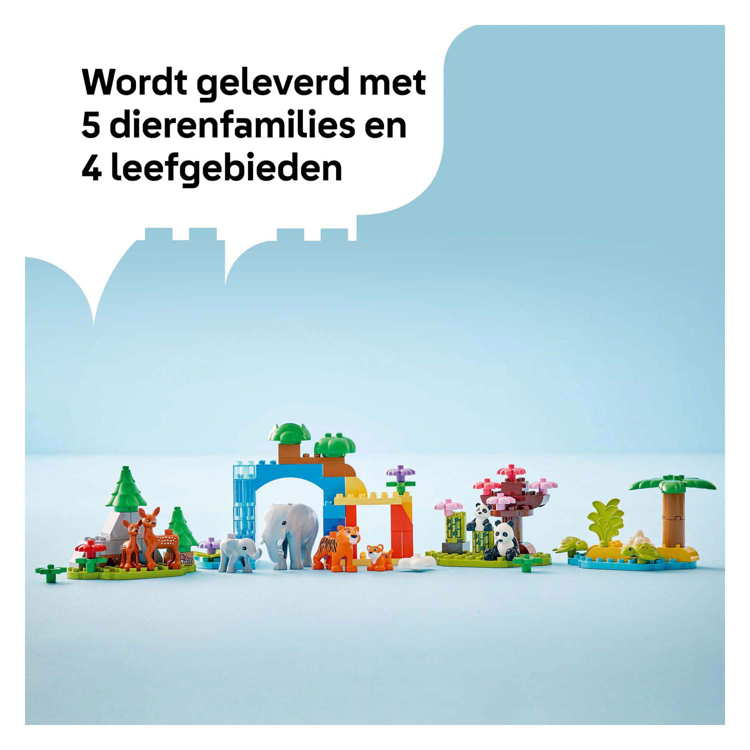 LEGO DUPLO Town 10446 3-In-1 Families van Wilde Dieren
