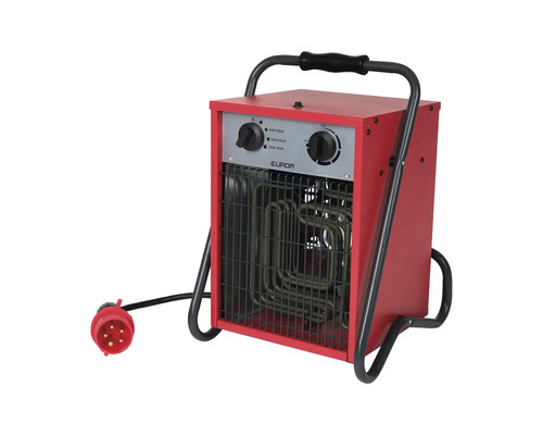 Snelverhitter luchtverhitter EUROM 30,1 x 56,2 cm 5000 W rood