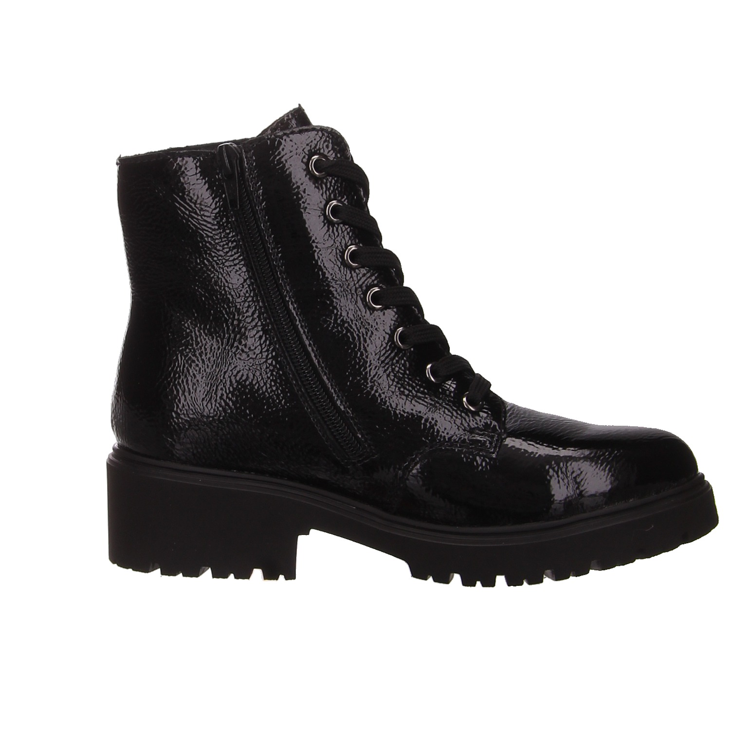 Rieker Schnürboots schwarz schwarz