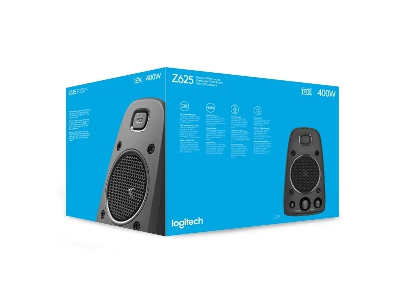 Logitech Z625 - Højttalersystem - 2.1-kanal - 200 Watt (Total)
