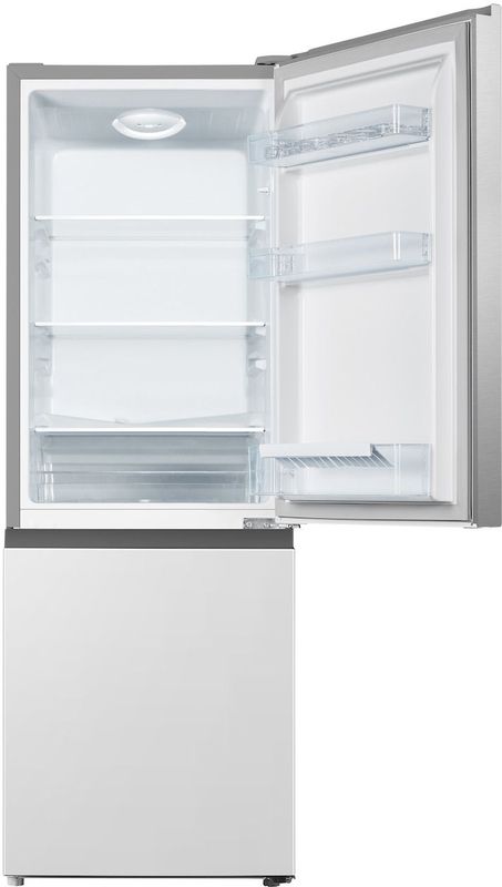 ETNA KCV343RVS - Koel/vriescombinatie - RVS - Heldere LED Verlichting - Automatisch Ontdooien - Energieklasse C