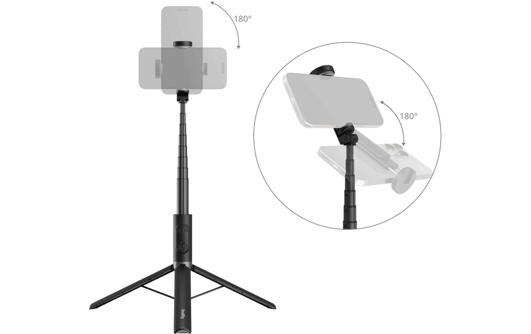 Smartphone-Stativ ST30 LiteSelfie-Stick mit One-Touch-Funktion