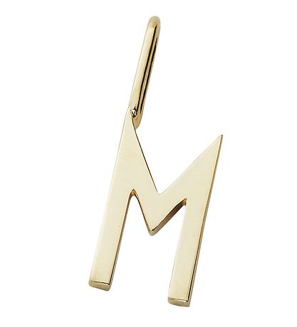 Design Letters Vedh?ng Til Halsk?de - M - 18 K Guldbelagt