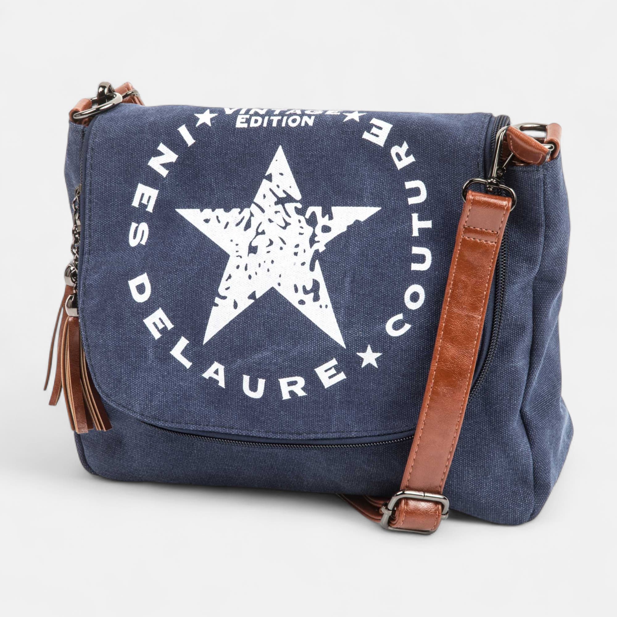 Sac bandoulière bleu