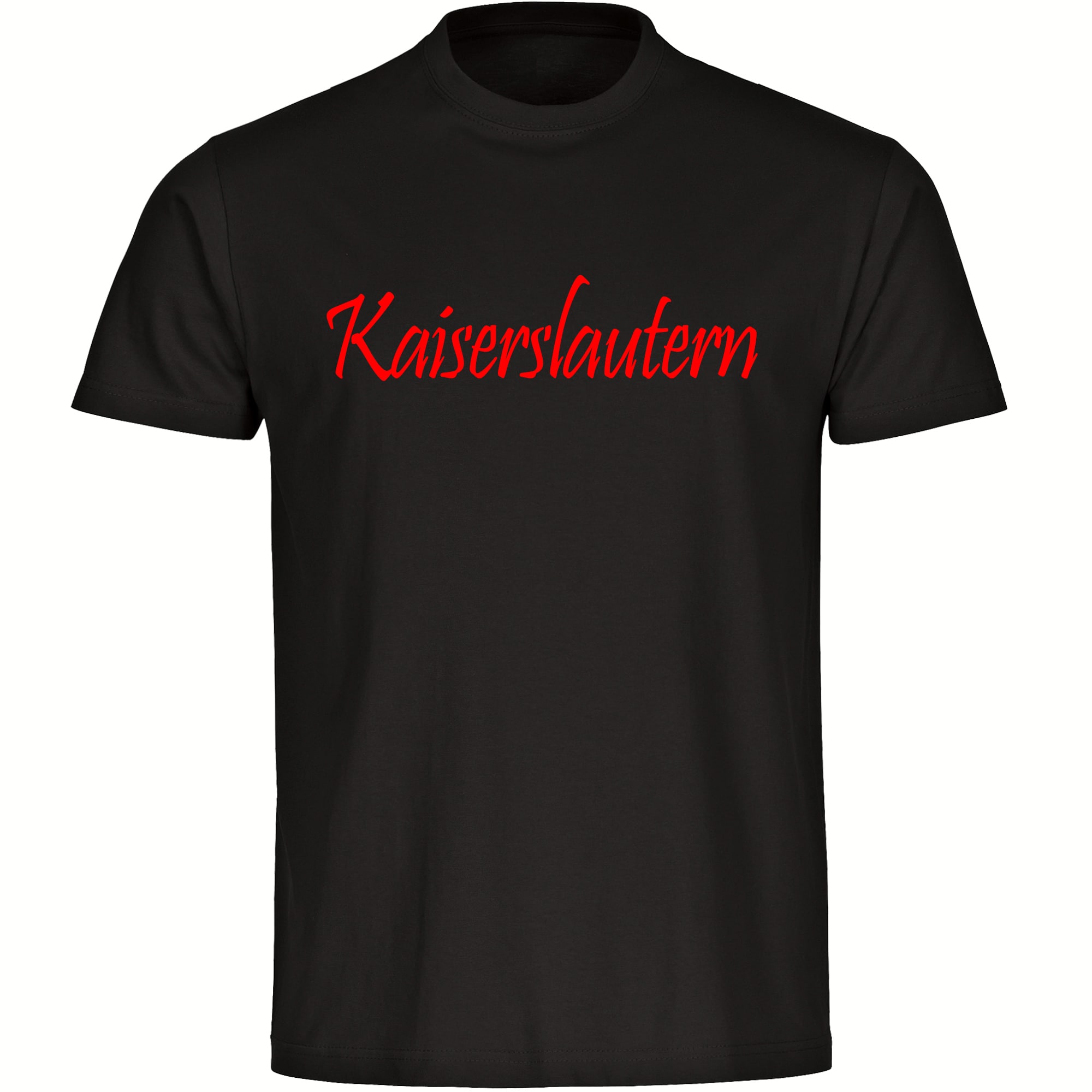 multifanshop® Kinder T-Shirt - Kaiserslautern - Schriftzug - Druck rot