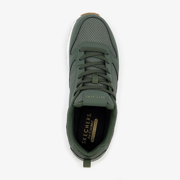 Skechers Uno Fasttime heren sneakers groen