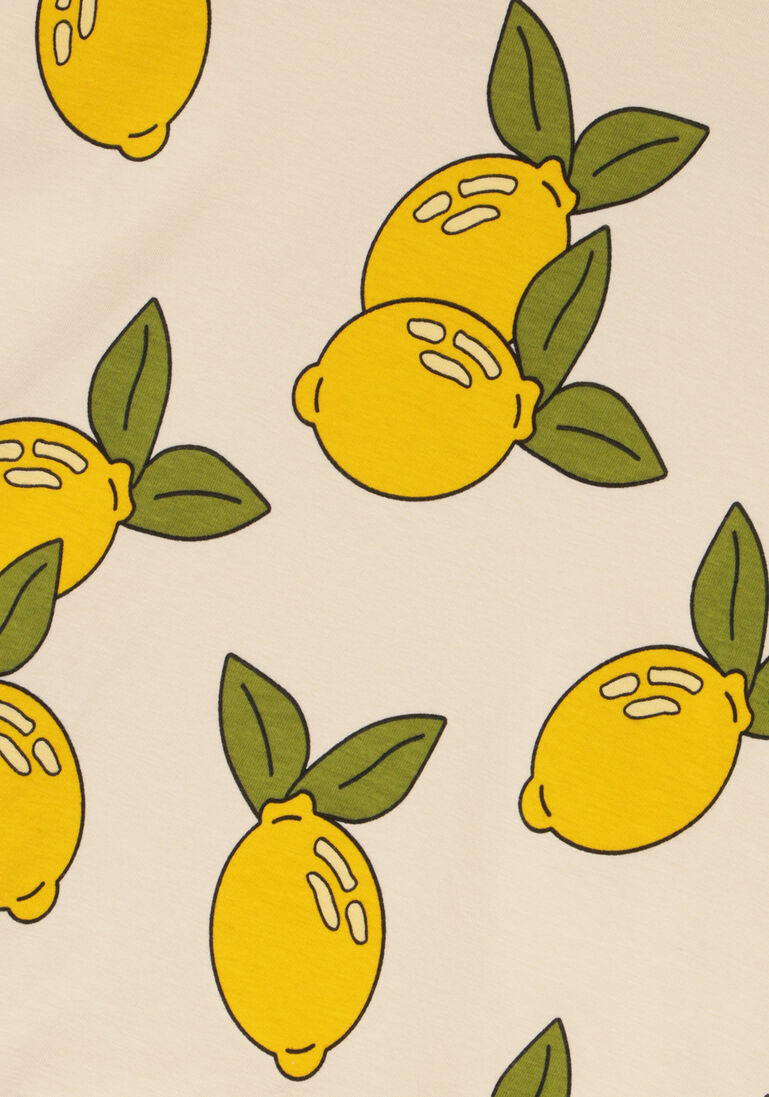 CARLIJNQ gebroken wit carlijnq t-shirt lemon - crewneck t-shirt