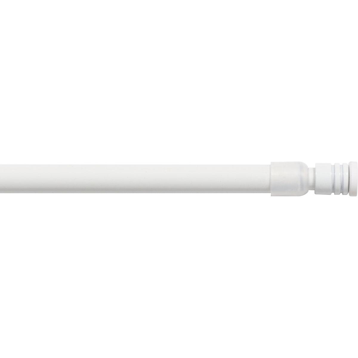 TRINGLE AUTOBLOQUANT EMBOUT SILICONE 40X60CM BLANC SATINE