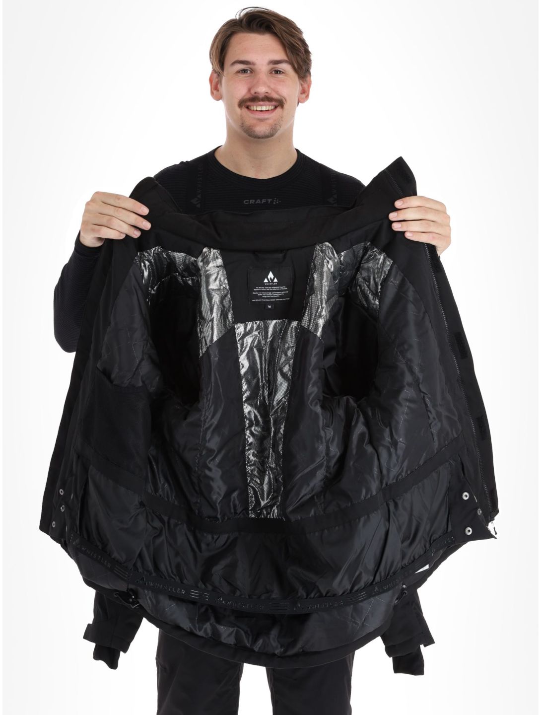 Carbon ski-jas heren
