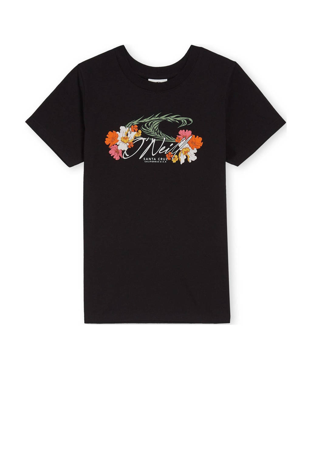O'Neill T-shirt met printopdruk zwart
