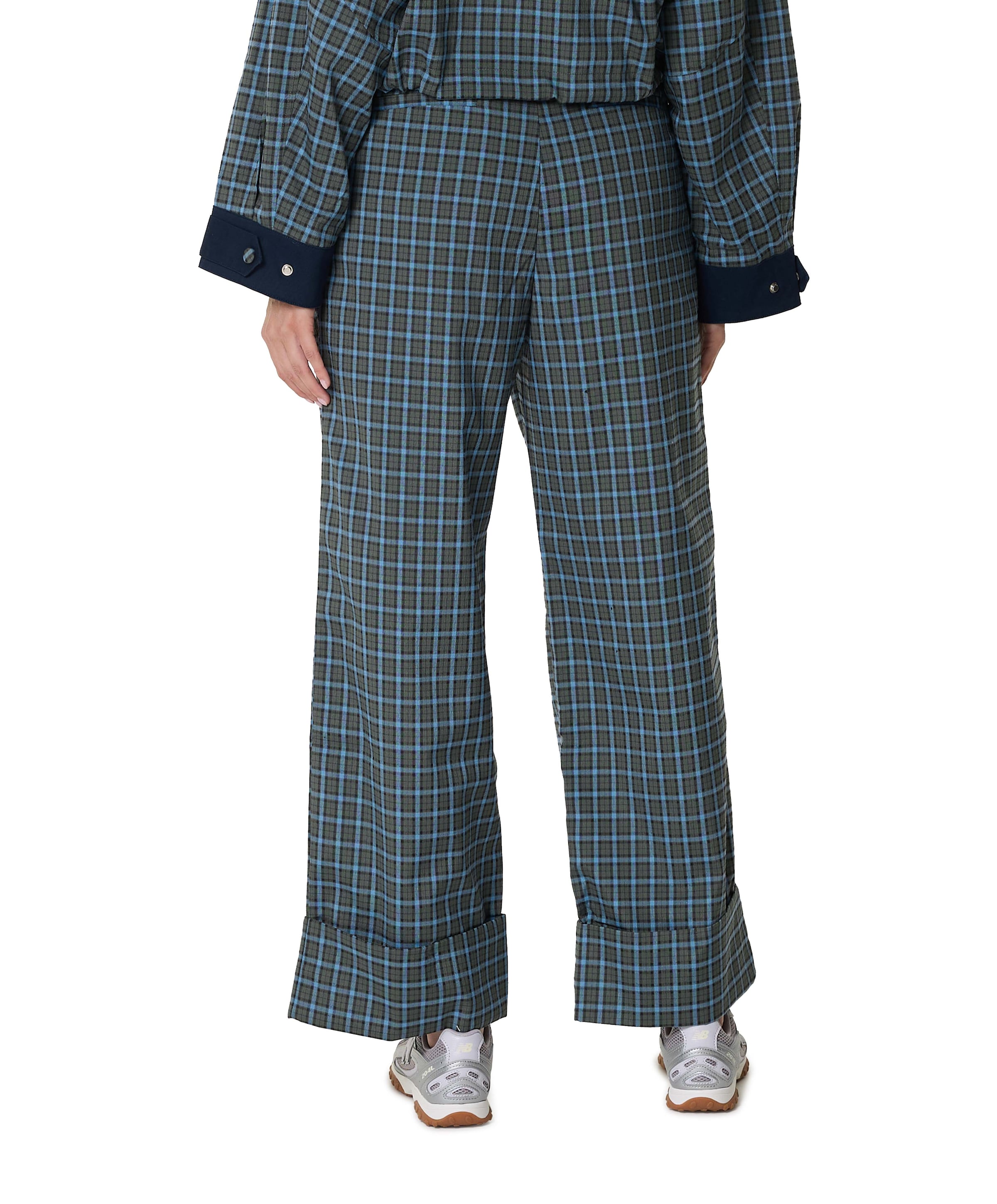 FRNCH 2-Pierce dames broek groen