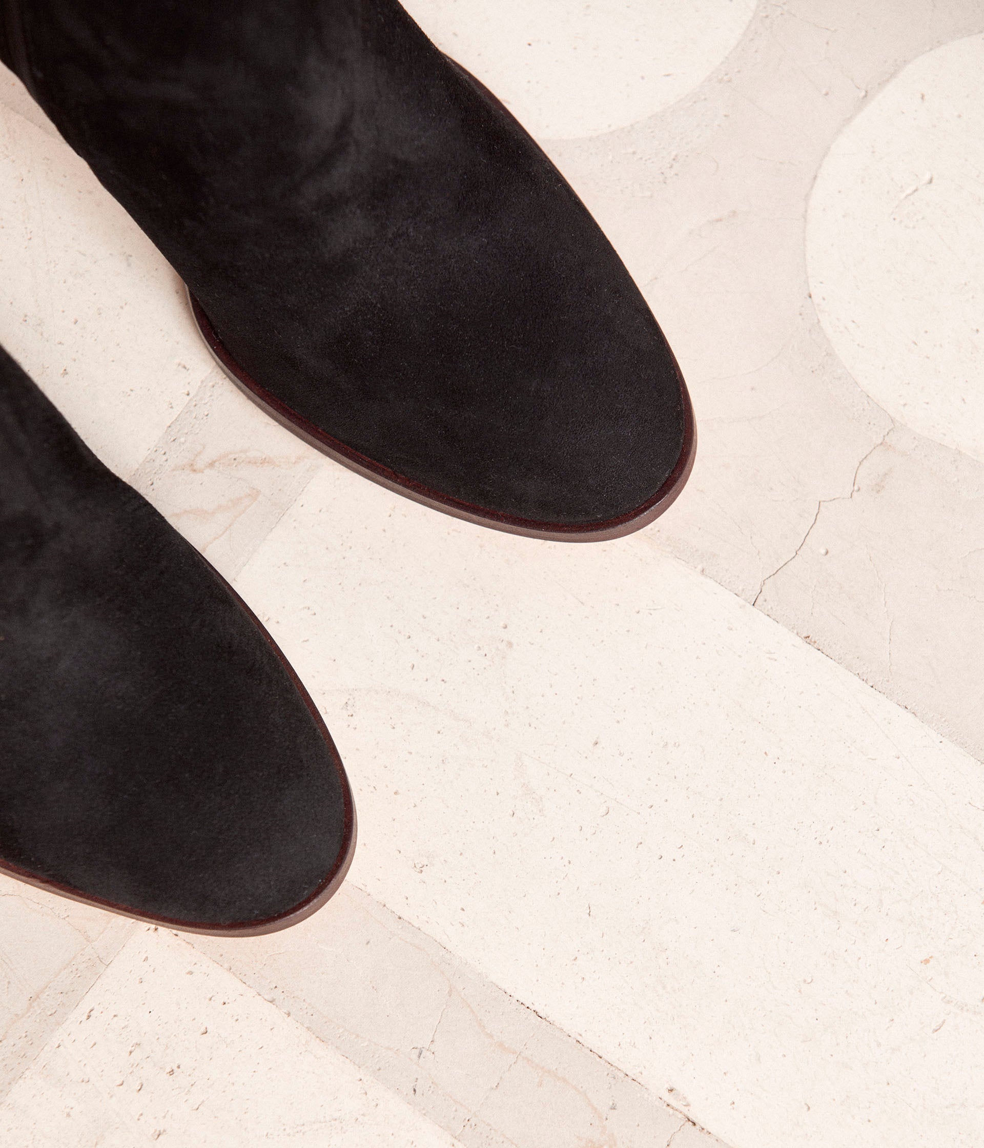 Bottines noires Castille
