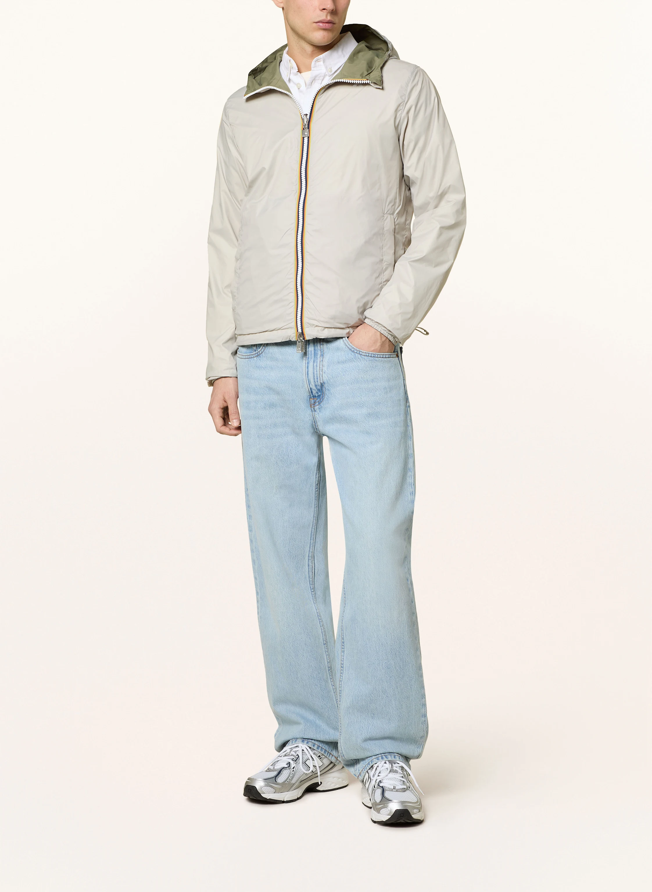 K-WAY Jacke zum Wenden JAKE PLUS.2 DOUBLE