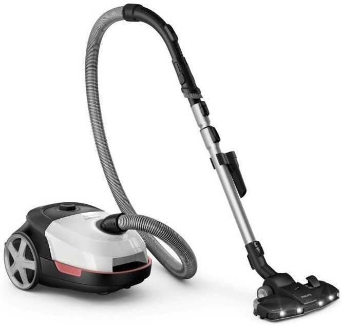Bodenstaubsauger mit Beutel - PHILIPS XD6122/12 - 900 W - 4 L - Polarweiß