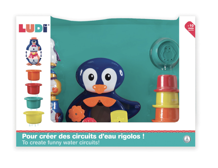 COFFRET DE BAIN PINGOUIN