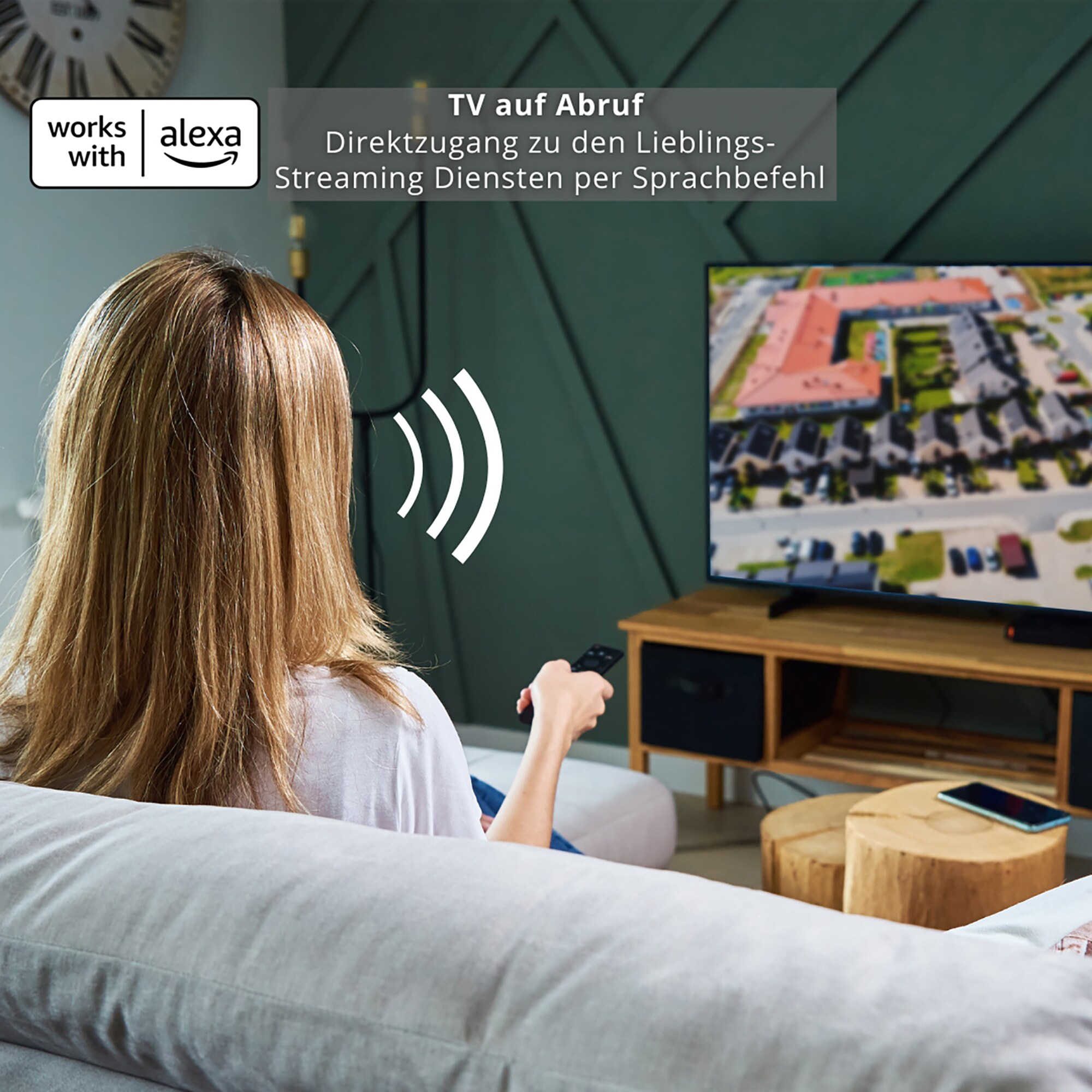 Toshiba 40LV2E63DAZ 40 Zoll Fernseher/VIDAA Smart TV (Full HD, HDR, Triple-Tuner, Bluetooth, Dolby Audio)