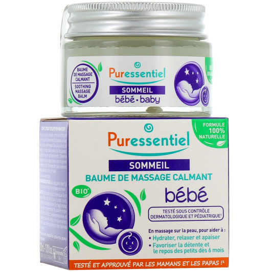 Baume de massage calmant Puressentiel Bébé