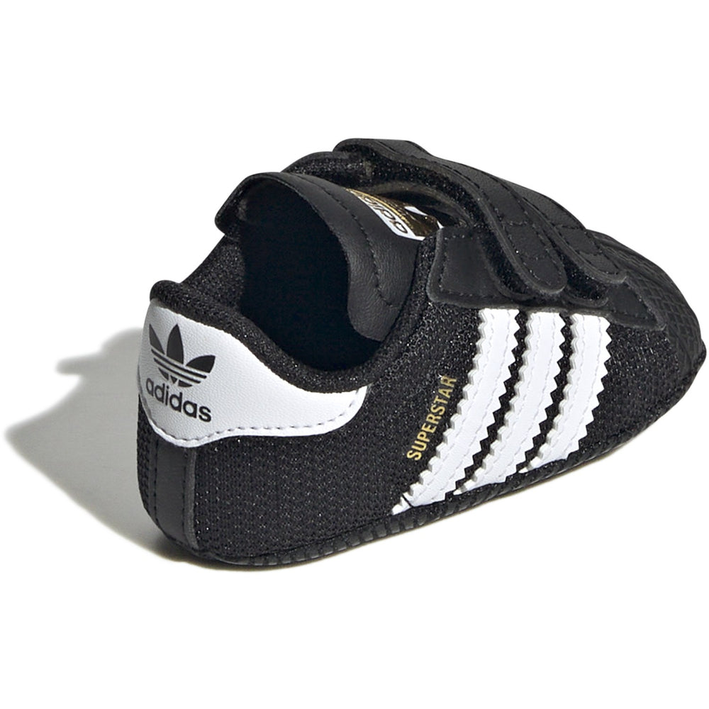 Køb adidas Originals Core Black/Ftwr White/Gold Met. Superstar Crib Sneakers